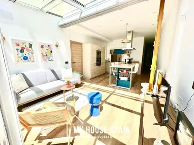 Una cocina o zona de cocina en MyHouseSpain - Piso amplio y moderno con terraza