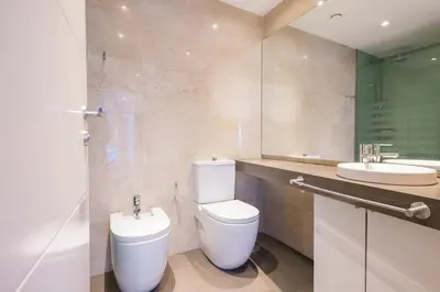 Un baño de Luxury Plaza España Planta 29 Terraza 360 grados