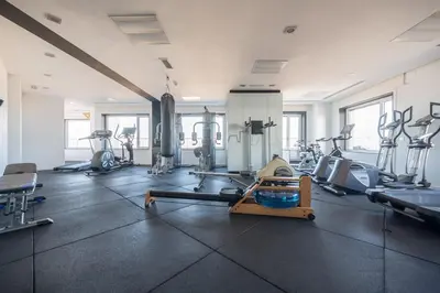Gimnasio o instalaciones de fitness de Luxury Plaza España Planta 29 Terraza 360 grados