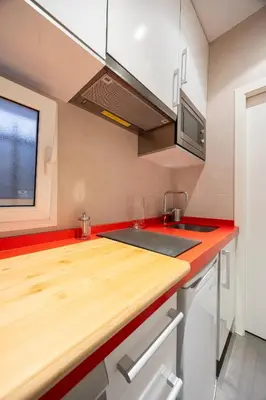 Una cocina o zona de cocina en Paseo del Prado Madrid