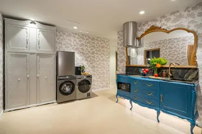 Una cocina o zona de cocina en Habitación privada en Lavapiés