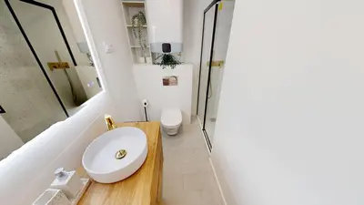 Un baño de Stunning 2-bedrooms penthouse in Cuatro Caminos - Artistas 2
