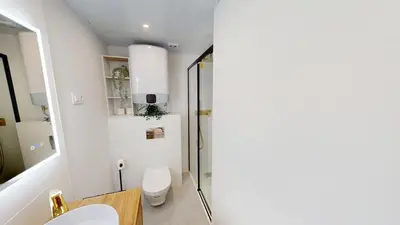 Plano de Stunning 2-bedrooms penthouse in Cuatro Caminos - Artistas 2