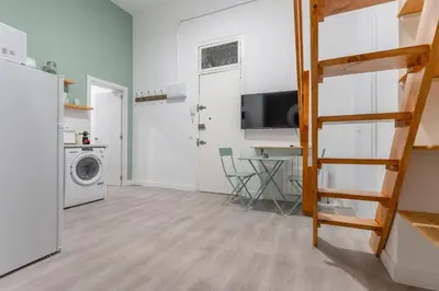 Una cocina o zona de cocina en Central cozy - 1Bedroom 1Bathroom -Gran Vía