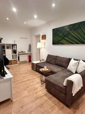 Una cocina o zona de cocina en Apartamento centro Madrid - Justicia