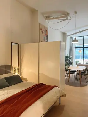 Cama o camas de una habitación en Modern and stylish -1Bedroom 1Bathroom -Ventas