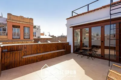 Un balcón o terraza de MyHouseSpain - Increíble piso con terraza
