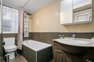 Un baño de Apartamento Tetuán 4 personas - Tenerife