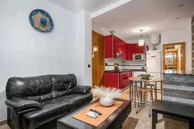 Una cocina o zona de cocina en Apartamento Tetuán 4 personas - Tenerife