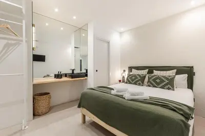 Cama o camas de una habitación en Waou Malasaña VIII