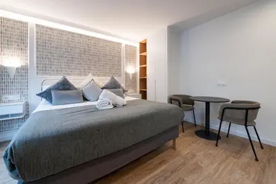 Cama o camas de una habitación en SB20 Boutique Studios - by MONARO