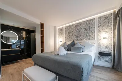 Cama o camas de una habitación en SB20 Boutique Studios - by MONARO