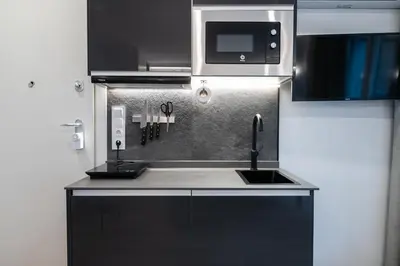 Una cocina o zona de cocina en SB20 Boutique Studios - by MONARO