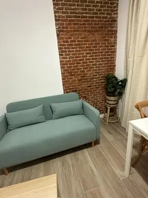 Zona de estar de La Casa de Mara