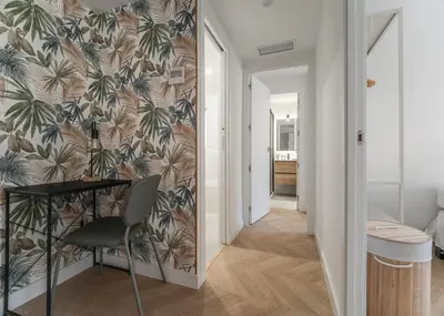 Plano de Bright cozy - 2 Bdrs 2 Baths -Barrio Salamanca