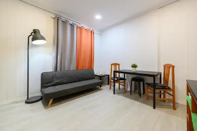 Zona de estar de PEL300I Piso de 1 dormitorio en el Centro de Madrid