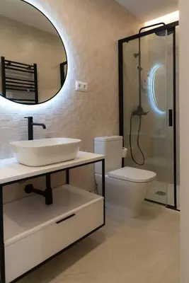 Un baño de Genial lugar en Madrid castizo