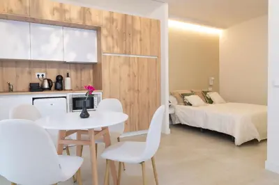 Cama o camas de una habitación en Espectacular en Madrid castizo