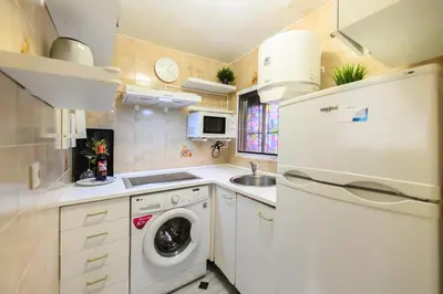 Una cocina o zona de cocina en BMU9213 Piso de 1 dormitorio en Chamberí