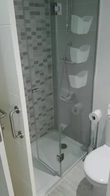 Un baño de Residencia Universitaria Tagaste Madrid