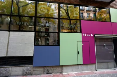 Edificio en el que se encuentra la residencia de estudiantes