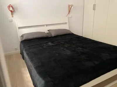 Cama o camas de una habitación en Atocha Delicias 2 bedroom