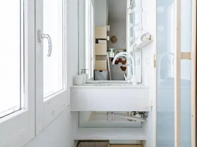 Un baño de El Hogar de La Puebla