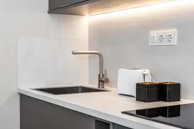 Una cocina o zona de cocina en Waou Essence I Atocha