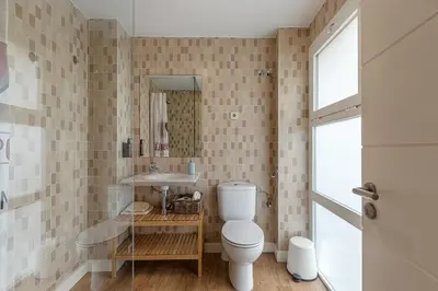Un baño de Waou Chamberi VII - Alquiler Corta Duración