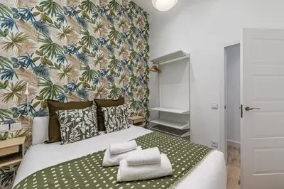 Cama o camas de una habitación en Waou Chamberi VIII - Alquiler Corta Duración