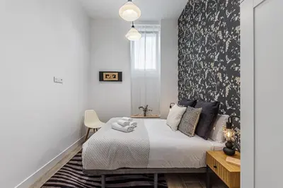 Cama o camas de una habitación en Waou Chamberi VIII - Alquiler Corta Duración