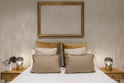 Cama o camas de una habitación en Waou Chamberi VIII - Alquiler Corta Duración