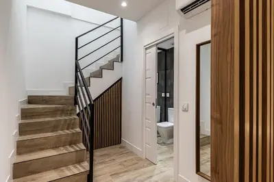 Un baño de Waou Chamberi VIII - Alquiler Corta Duración