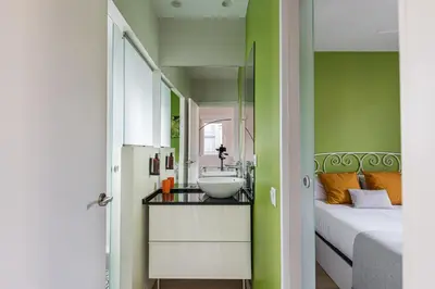 Una cocina o zona de cocina en Waou Madrid Centro I - Alquiler Corta Duración