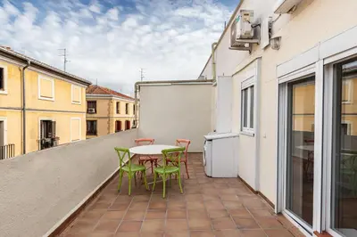 Un balcón o terraza de Waou Madrid Centro I - Alquiler Corta Duración