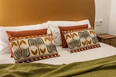 Cama o camas de una habitación en Queen's Salamanca Boutique I - Alojamiento corta estancia