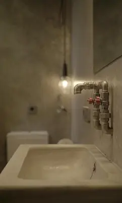 Un baño de Retiro Park Industrial House