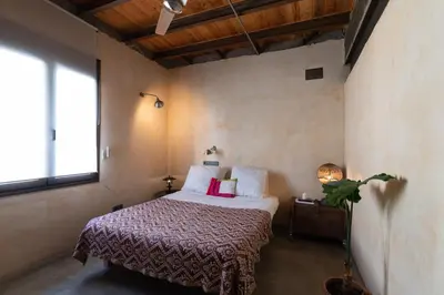 Cama o camas de una habitación en Retiro Park Industrial House
