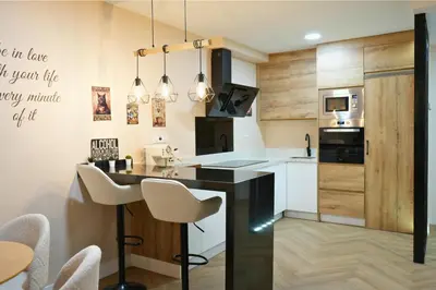 Una cocina o zona de cocina en Refugio elegante en barrio Salamanca, Madrid