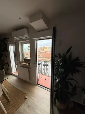 Un balcón o terraza de Great Penthouse in a centric location