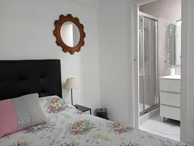 Cama o camas de una habitación en Ventas 1 Charming and peaceful apartment