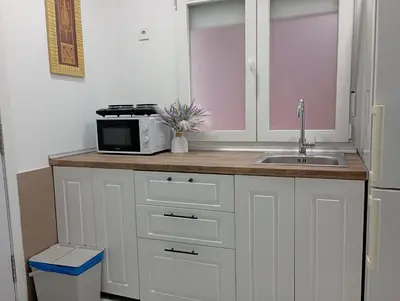 Una cocina o zona de cocina en Ventas 1 Charming and peaceful apartment
