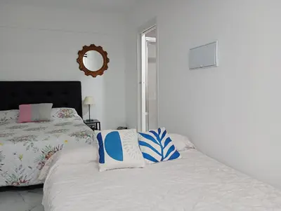 Cama o camas de una habitación en Ventas 1 Charming and peaceful apartment