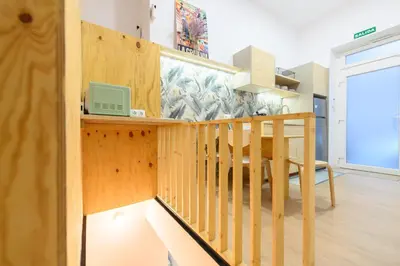 Una cocina o zona de cocina en FGA50E Acogedor dúplex en Chamberí - Alquiler temporal