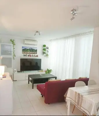 Zona de estar de Habitación confortable en Madrid Centro La Latina