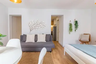 Cama o camas de una habitación en Heima Madrid letras 3A