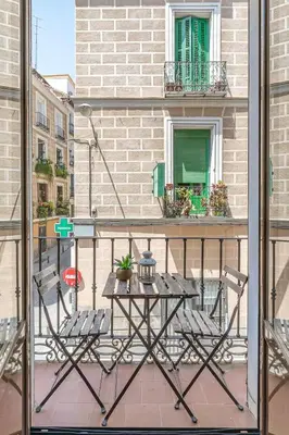 Un balcón o terraza de Heima en las Letras 1B. Alquiler temporal