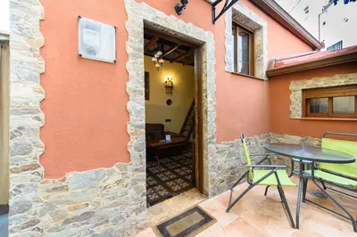 Un patio o zona al aire libre en SLU33 - Amplio Loft en La Latina - Alquiler temporal