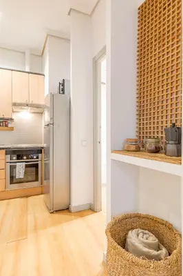 Una cocina o zona de cocina en Heima en las Letras 1A. Alquiler temporal