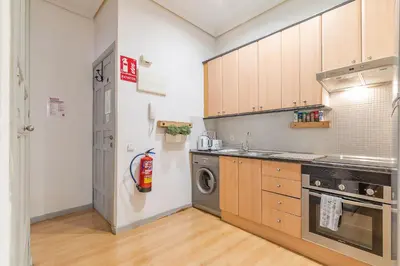 Una cocina o zona de cocina en Heima en las Letras 1A. Alquiler temporal